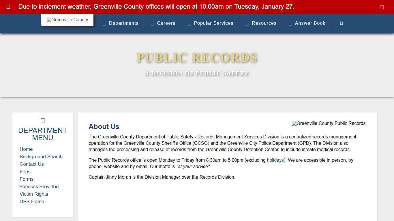 County of Greenville, SC